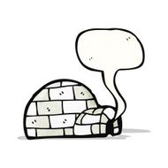 cartoon igloo N2
