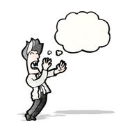 vampire cartoon character in sunlight