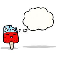 ice lolly cartoon character