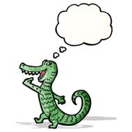 Hungry Alligator Cartoon N3