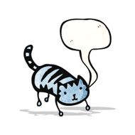 cartoon cat symbol
