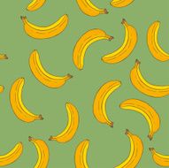 Bananas seamless pattern N2