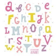 Hand Drawn Alphabet N16