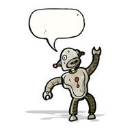 dancing robot cartoon N2
