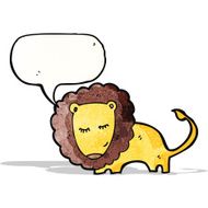 Cartoon Lion N73