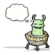 Cartoon Alien N86