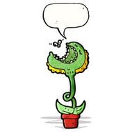 carnivorous plant cartoon N3