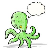 Cartoon Octopus N51