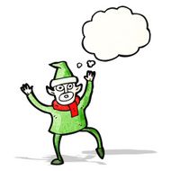 Cartoon Christmas Elf N69