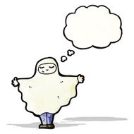 cartoon ghost costume N12