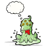 space monster cartoon
