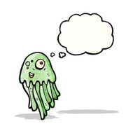Cartoon Jellyfish N55