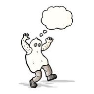 cartoon ghost costume N13