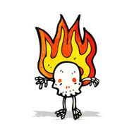 skull cartoon character N5