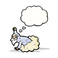 god on cloud cartoon N14
