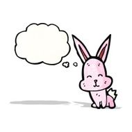 Cartoon little rabbit N7