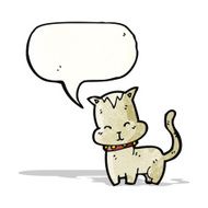 cartoon little cat N6