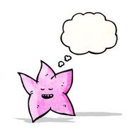 cartoon star with speech bubble N8