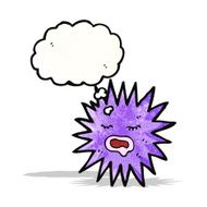 sea urchin cartoon