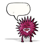 Cartoon Sea Anemone N10