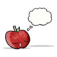 apple cartoon