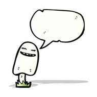 cartoon mushroom N32