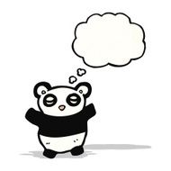 Cartoon Panda N10