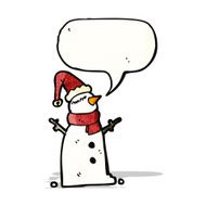 snowman cartoon
