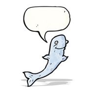 Cartoon Whale N43