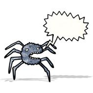 spooky spider cartoon N4