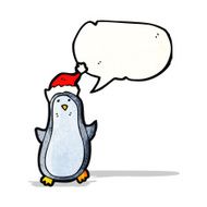 Cartoon penguin N50