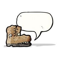 cartoon old boot N5