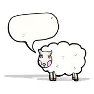 Cartoon Sheep N35