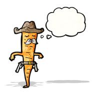 cowboy carrot cartoon N2