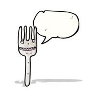 cartoon fork N9