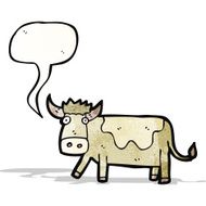 Cartoon Cow N56