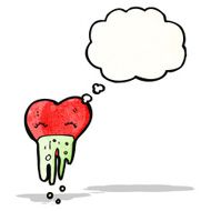 love sick heart cartoon N6
