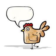 Cartoon Hen N14