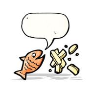Fish And Chips Cartoon N7
