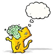 burping cat cartoon N11