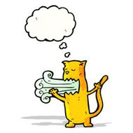 burping cat cartoon N12