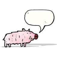 Cartoon Pig N39