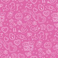 Seamless wedding patterns N4