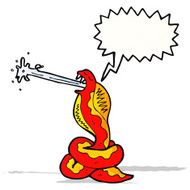 poisonous snake cartoon N2