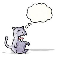 Angry Cat Cartoon N4