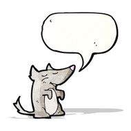 little wolf cartoon N4