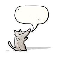 little wolf cartoon N6