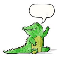 friendly crocodile cartoon N2