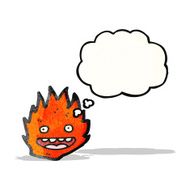 little flame cartoon