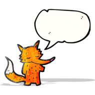 Cute Little Fox Cartoon N2